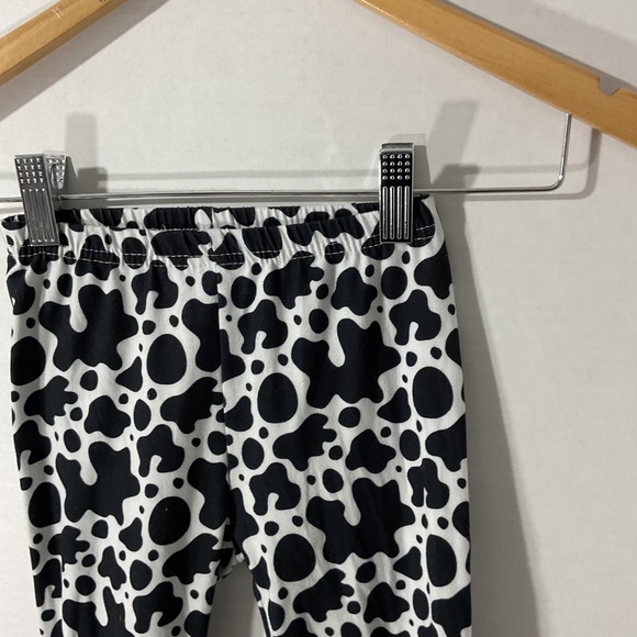 Toddler Cow Print Bell Bottom Pants Size 3T-4T - Picture 6 of 8